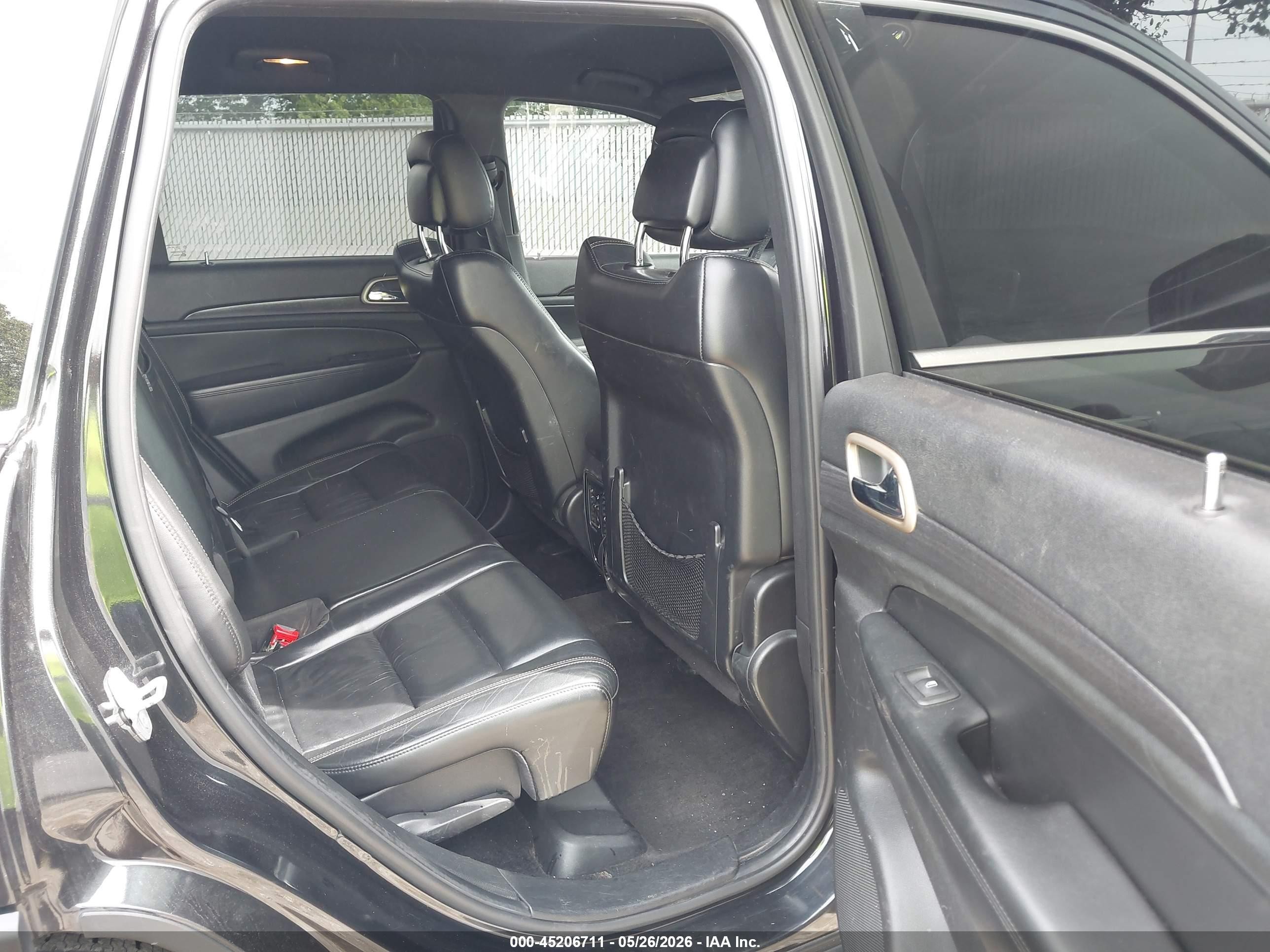 2014 Jeep Grand Cherokee Laredo Black vin: 1C4RJEAG6EC113762