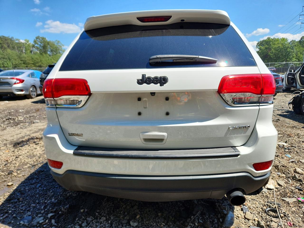 2014 Jeep Grand Cherokee Laredo Белый vin: 1C4RJEAG6EC198585