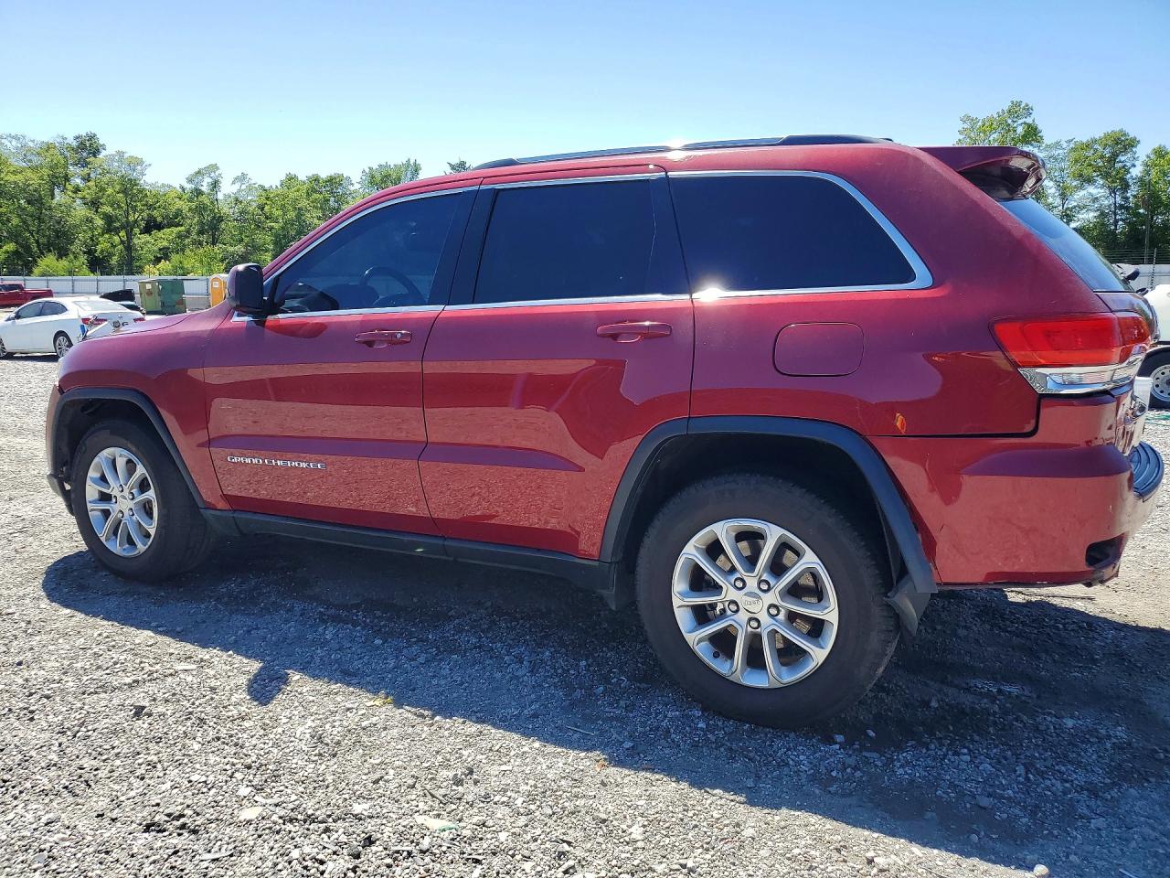 2014 Jeep Grand Cherokee Laredo Red vin: 1C4RJEAG6EC460623
