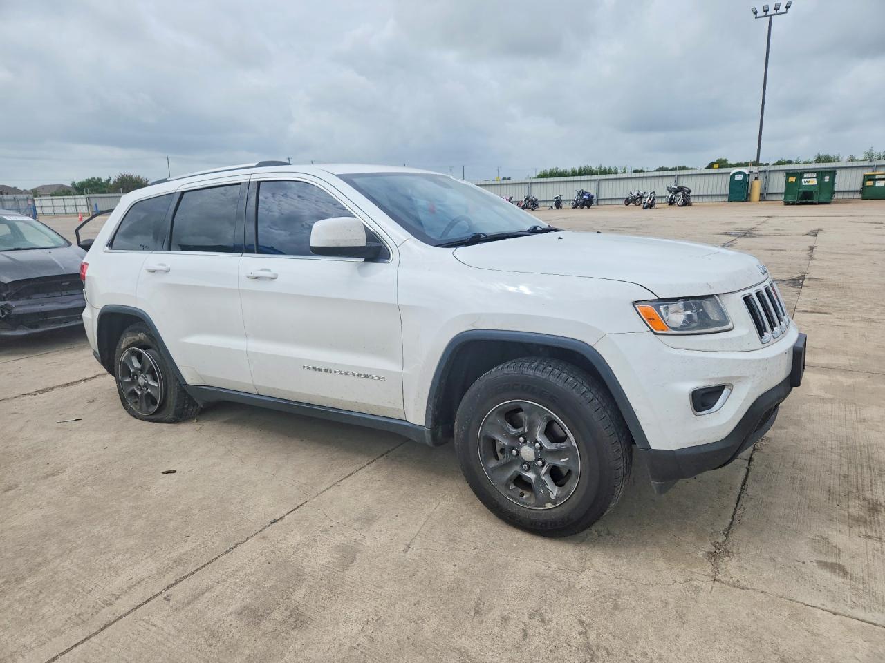 2014 Jeep Grand Cherokee Laredo White vin: 1C4RJEAG6EC542903