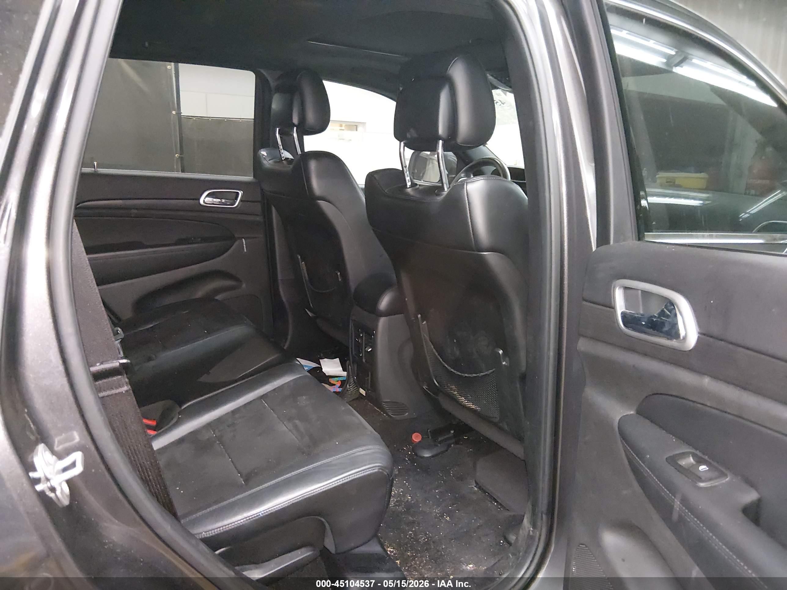 2015 Jeep Grand Cherokee Altitude Gray vin: 1C4RJEAG6FC914922