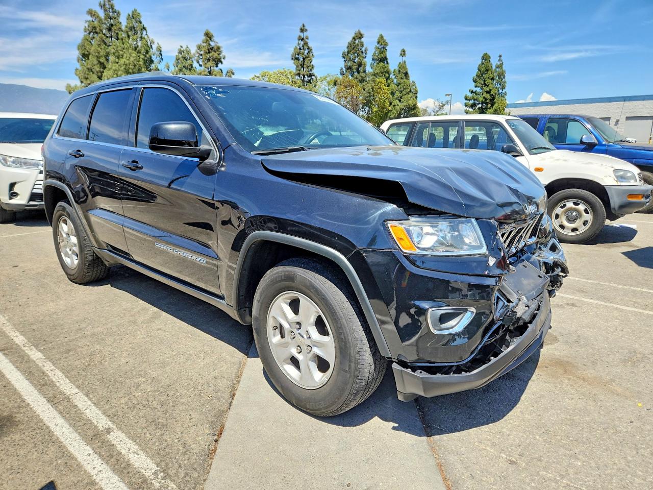 2015 Jeep Grand Cherokee Черный vin: 1C4RJEAG6FC926424