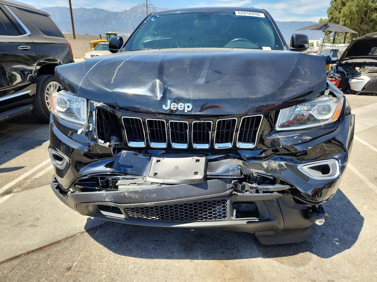 2015 Jeep Grand Cherokee Черный vin: 1C4RJEAG6FC926424