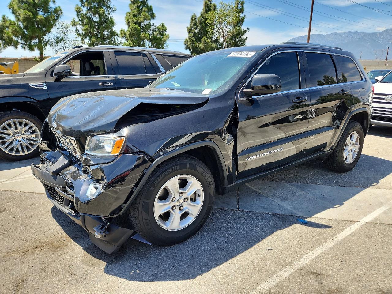 2015 Jeep Grand Cherokee Черный vin: 1C4RJEAG6FC926424