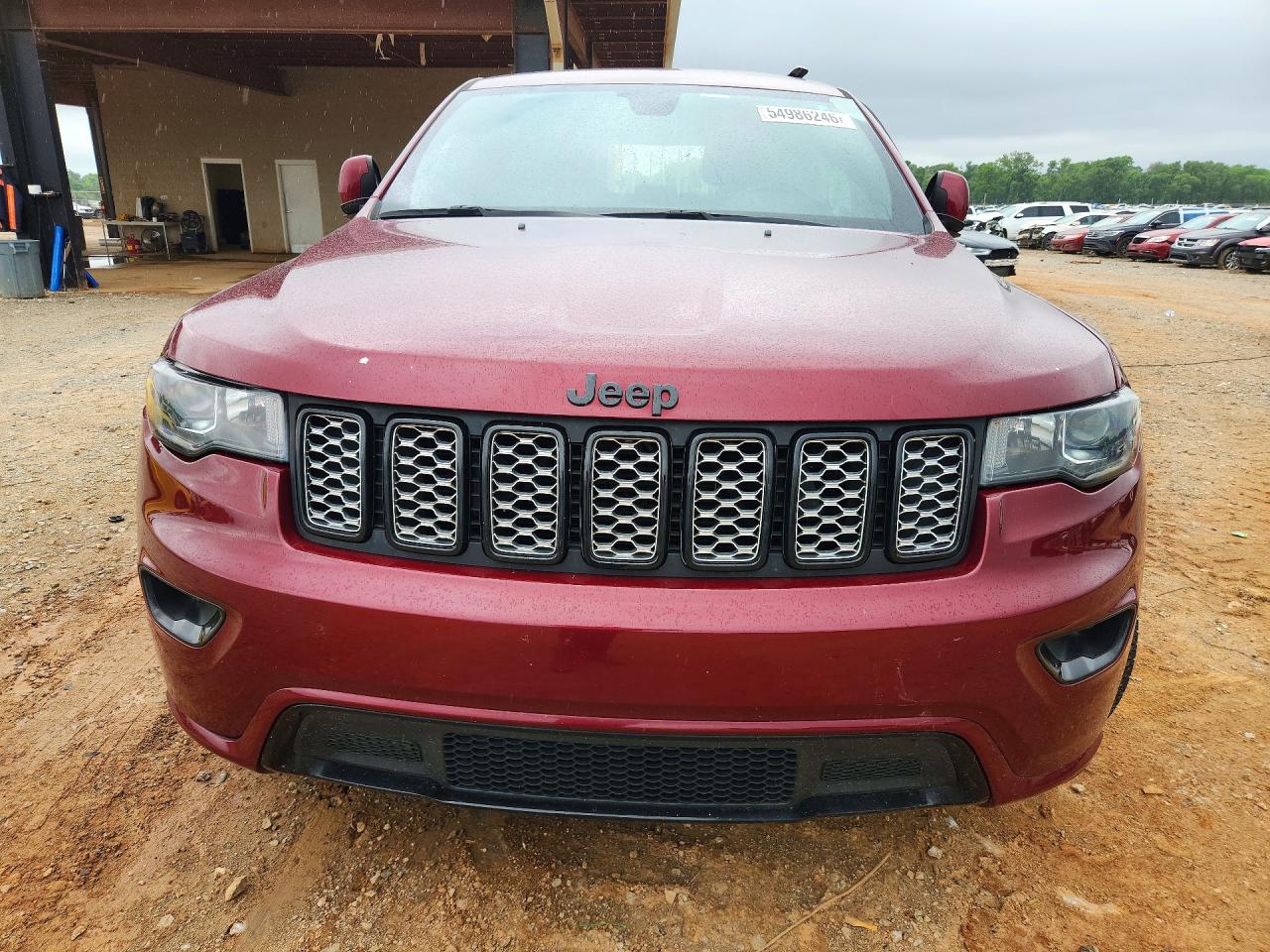 2021 Jeep Grand Cherokee Laredo Burgundy vin: 1C4RJEAG6MC798425