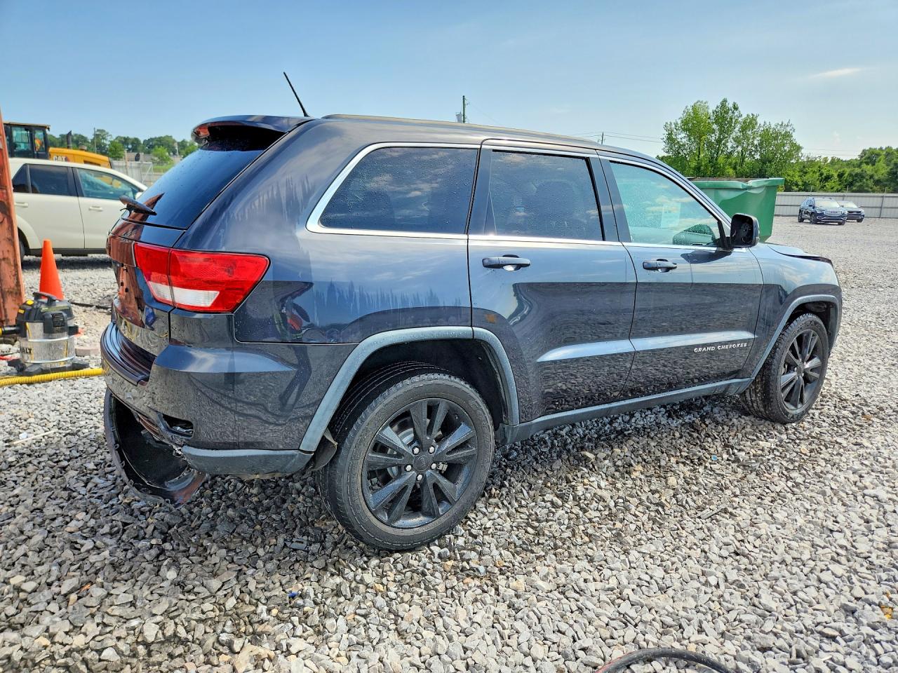 2012 Jeep Grand Cherokee Laredo Black vin: 1C4RJEAG7CC355957