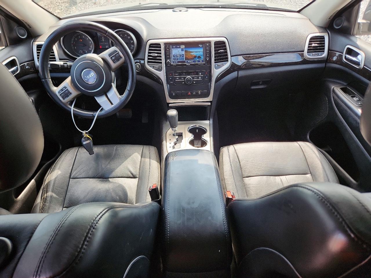 2012 Jeep Grand Cherokee Laredo Black vin: 1C4RJEAG7CC355957