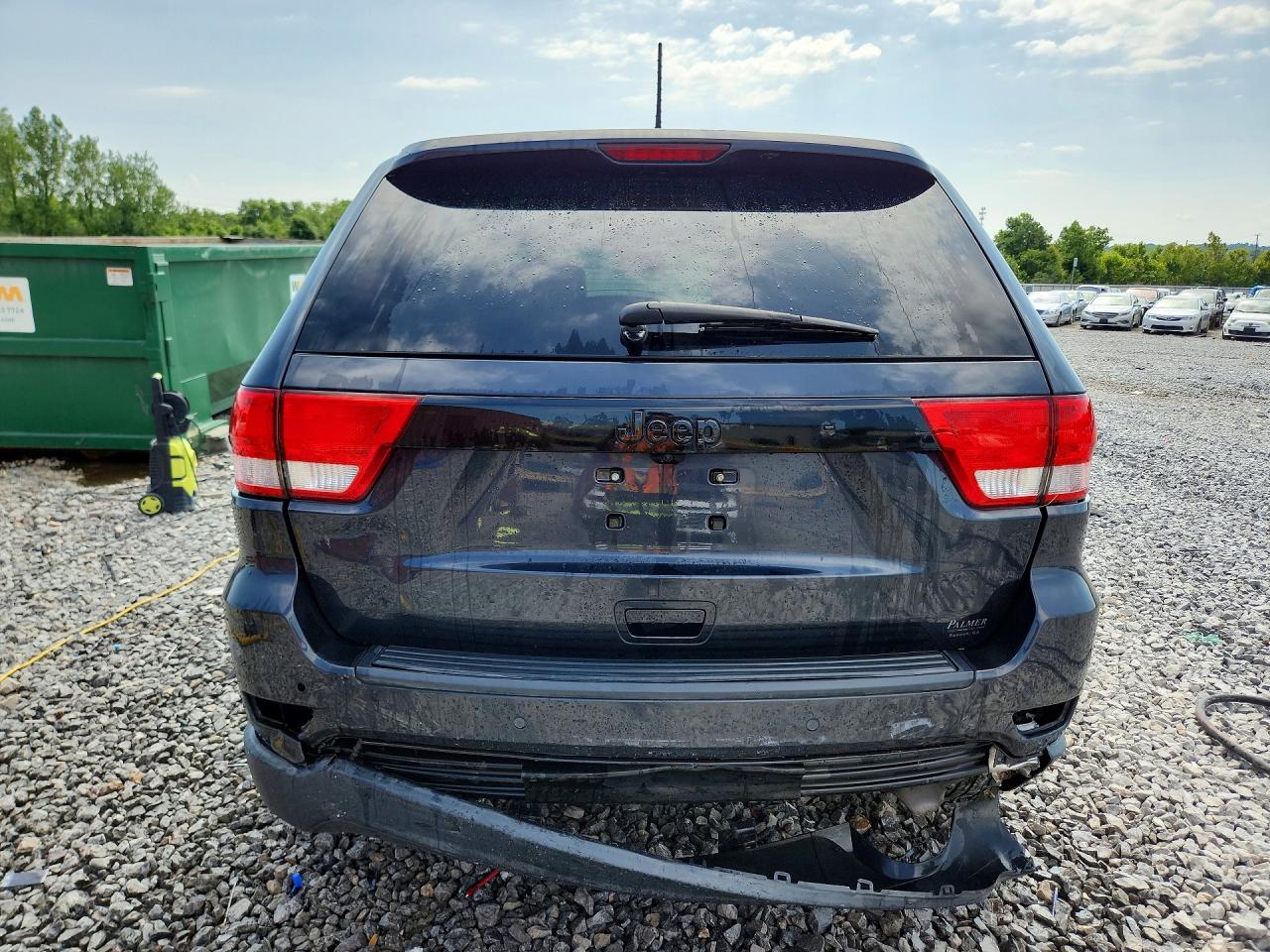2012 Jeep Grand Cherokee Laredo Black vin: 1C4RJEAG7CC355957