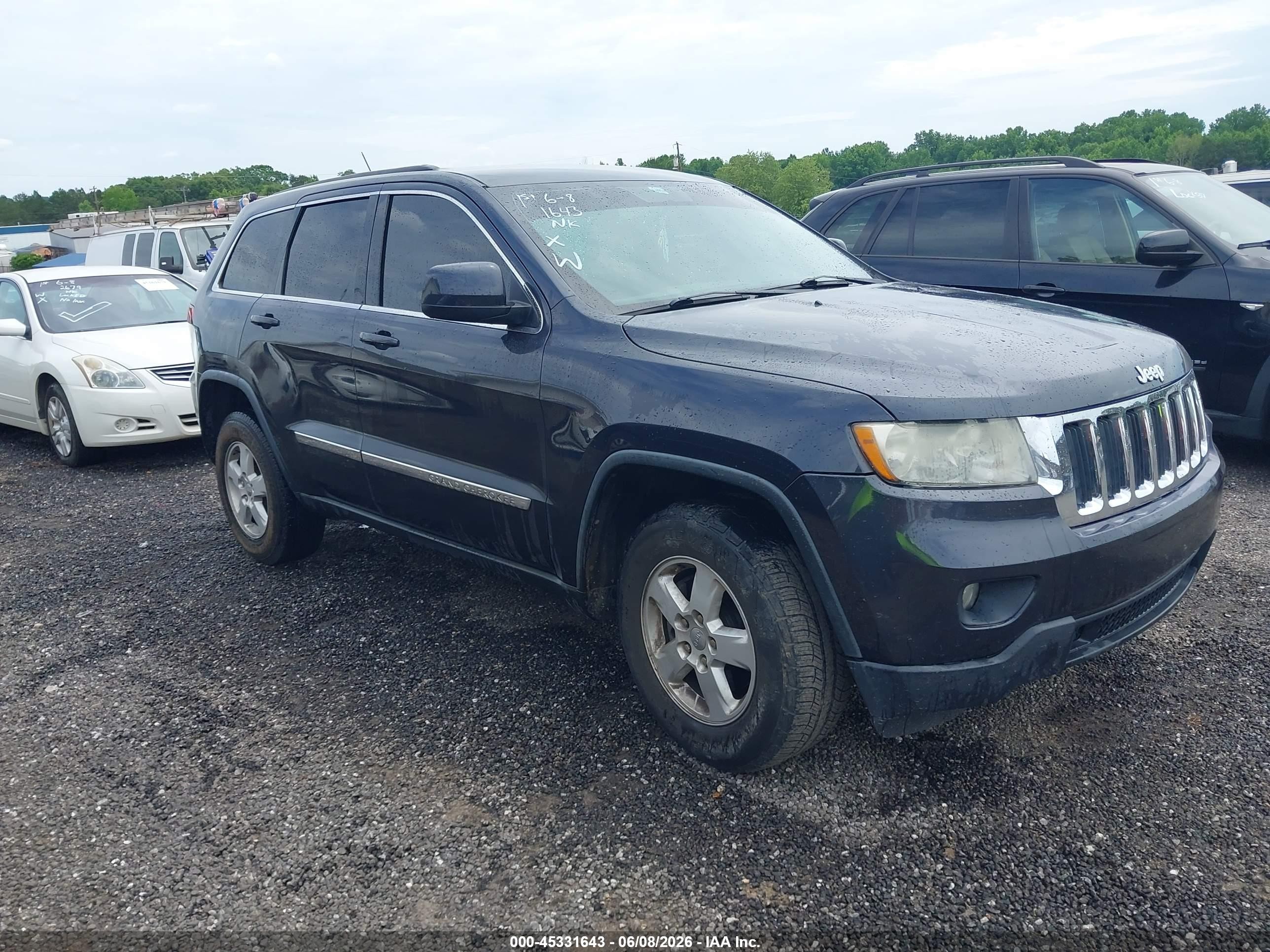 2013 Jeep Grand Cherokee Laredo Navy vin: 1C4RJEAG7DC569476