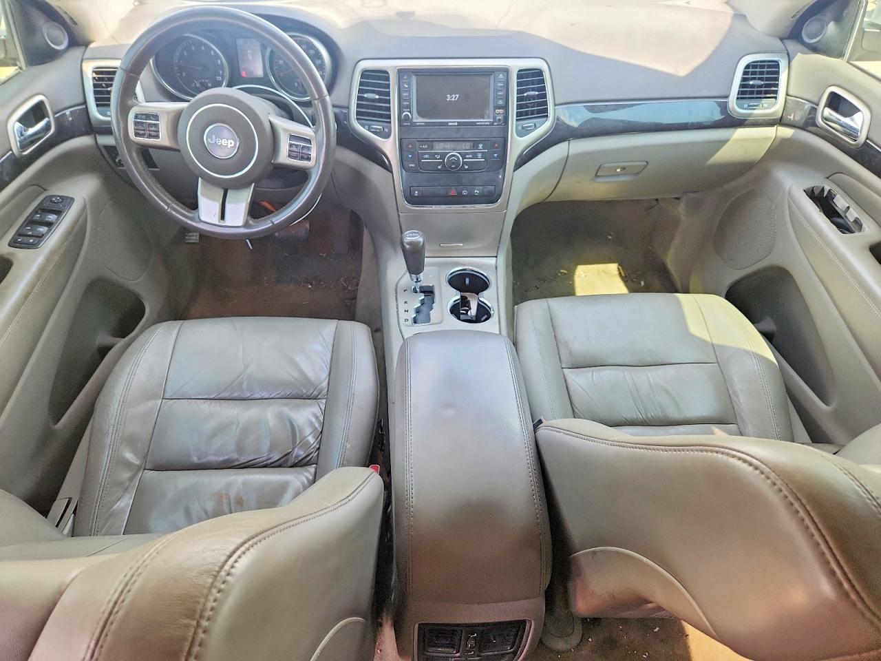 2013 Jeep Grandchero White vin: 1C4RJEAG7DC569882