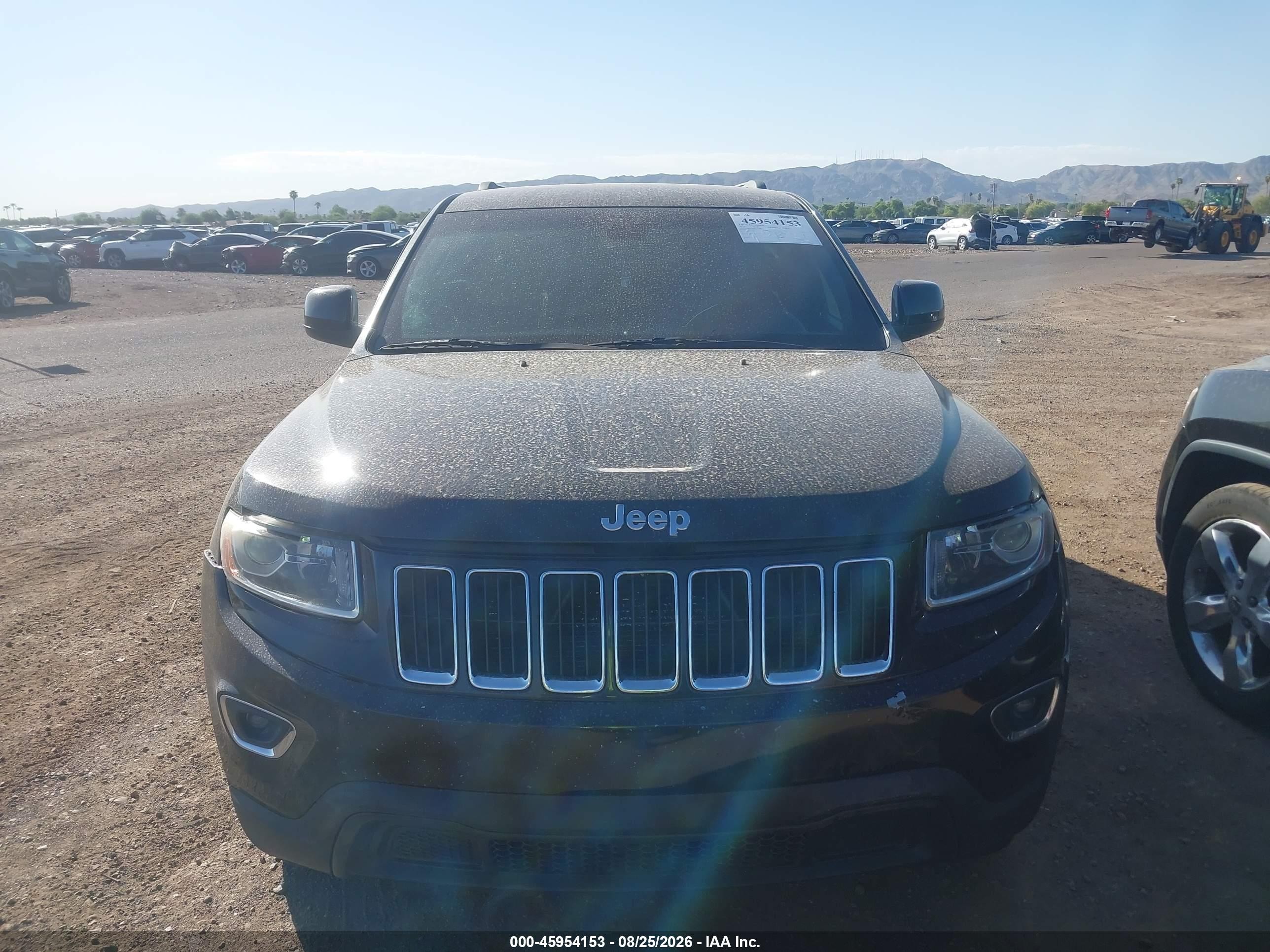 2014 Jeep Grand Cherokee Laredo Черный vin: 1C4RJEAG7EC114080
