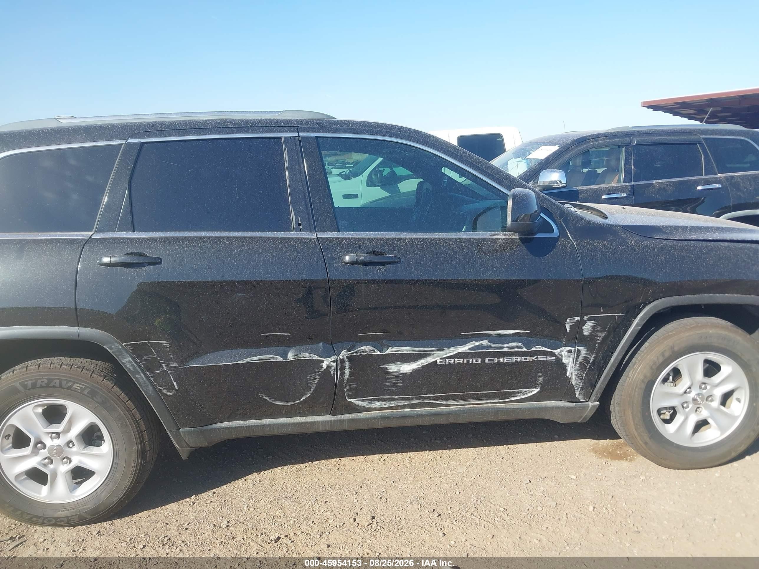 2014 Jeep Grand Cherokee Laredo Черный vin: 1C4RJEAG7EC114080
