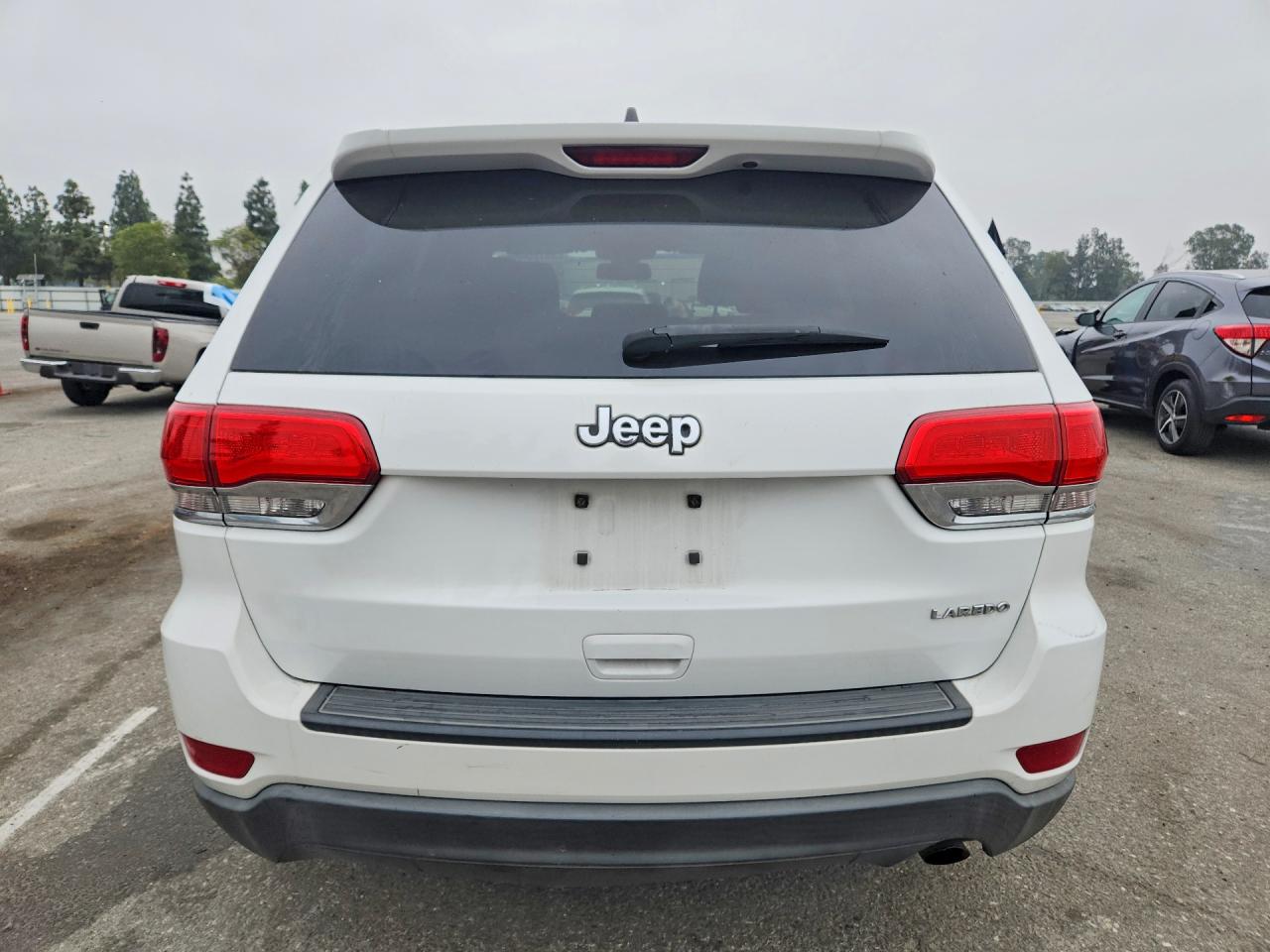 2014 Jeep Grand Cherokee Laredo White vin: 1C4RJEAG7EC185666