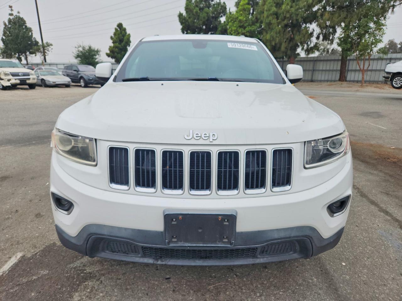 2014 Jeep Grand Cherokee Laredo White vin: 1C4RJEAG7EC185666