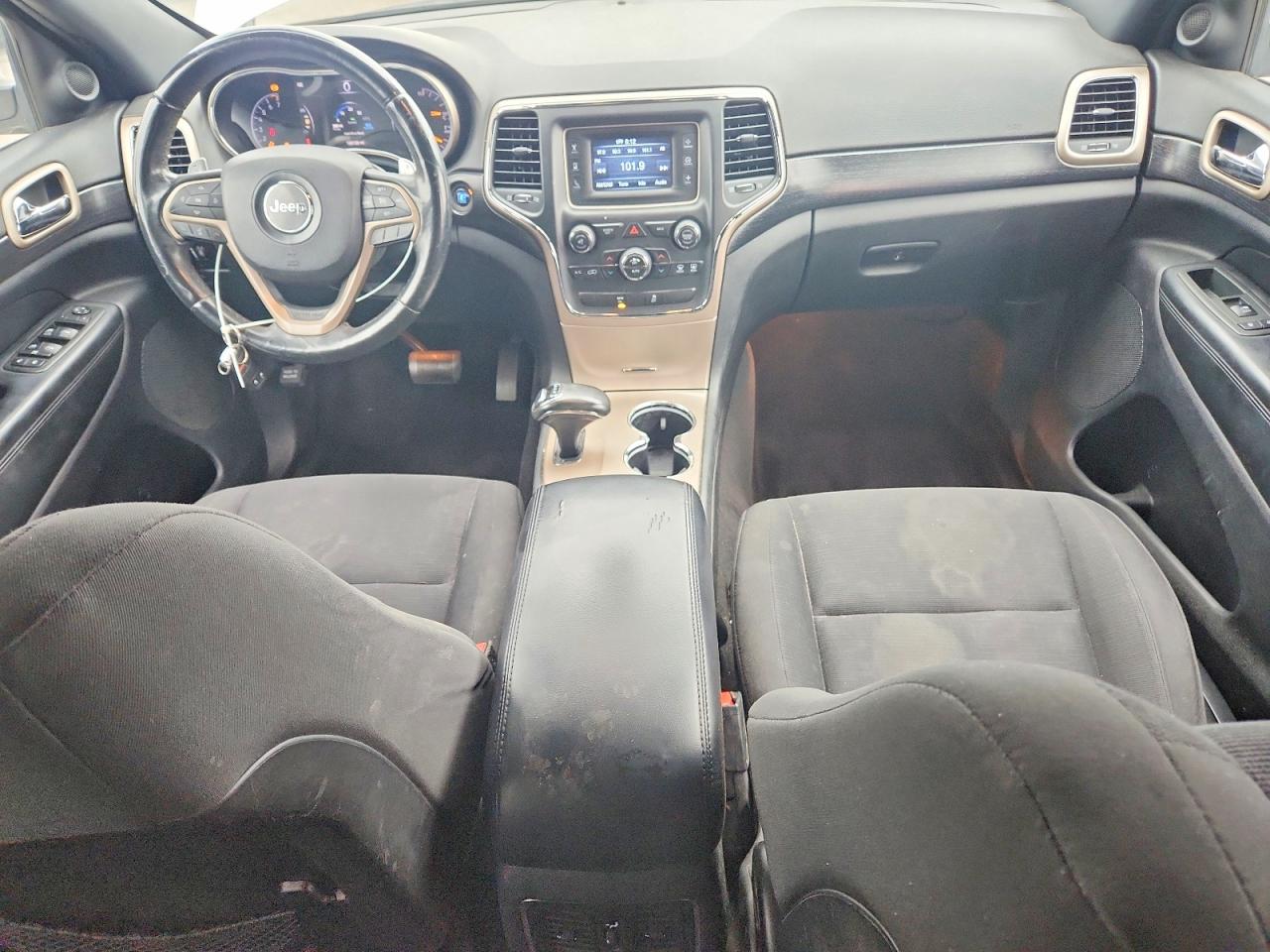2014 Jeep Grand Cherokee Laredo White vin: 1C4RJEAG7EC185666