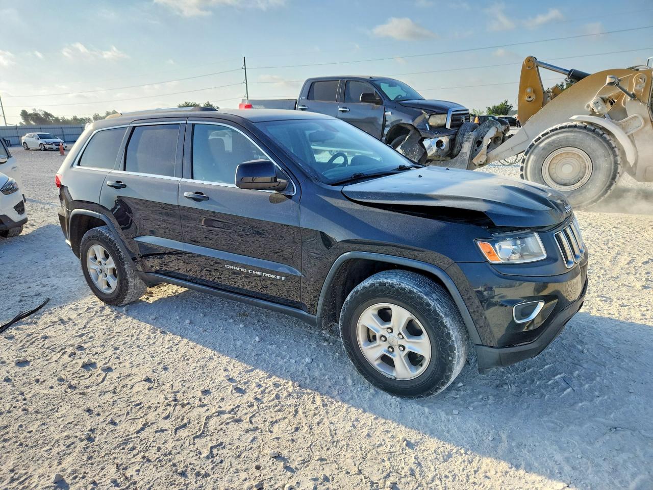 2014 Jeep Grand Cherokee Laredo Black vin: 1C4RJEAG7EC488429
