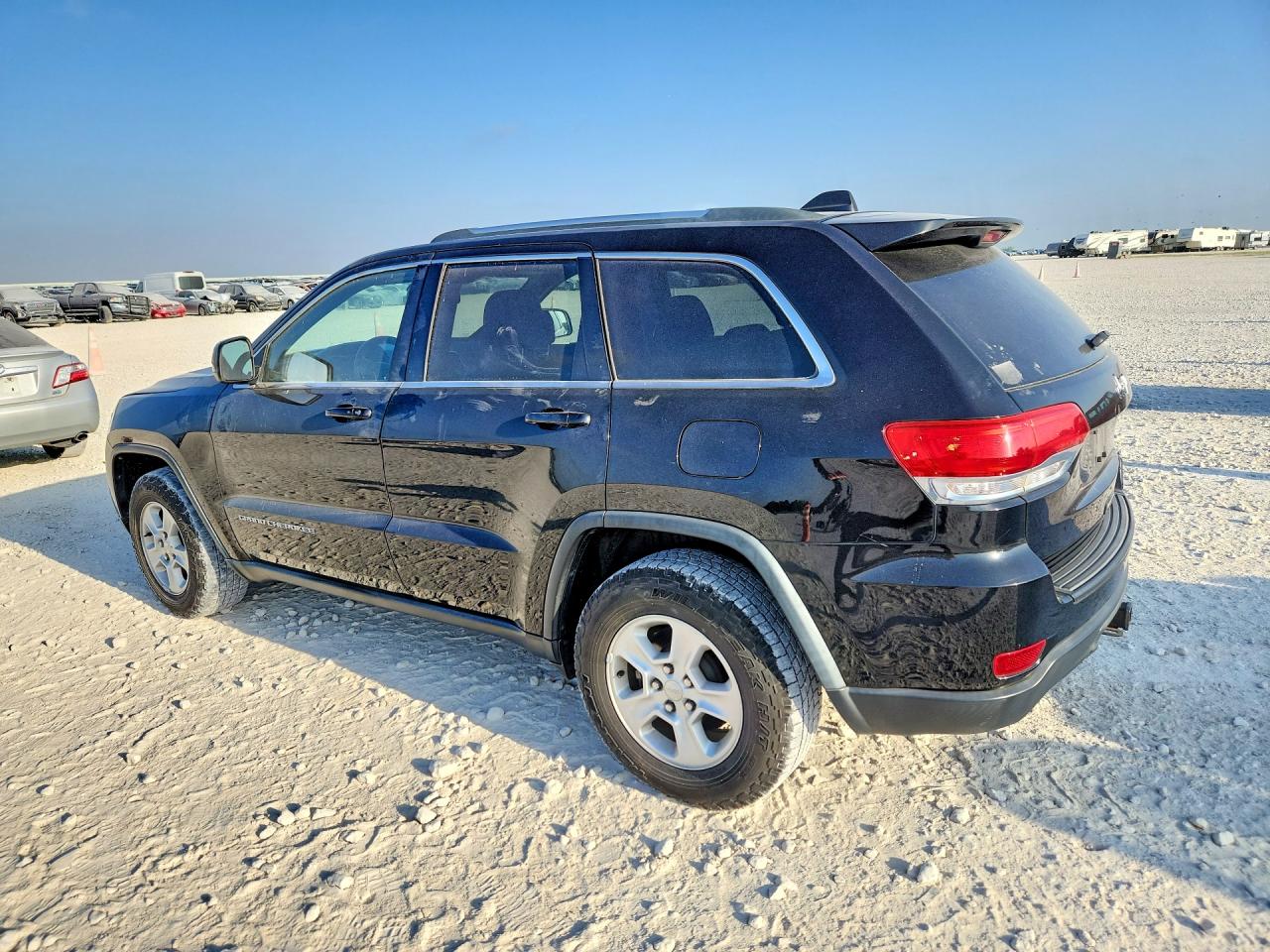 2014 Jeep Grand Cherokee Laredo Black vin: 1C4RJEAG7EC488429
