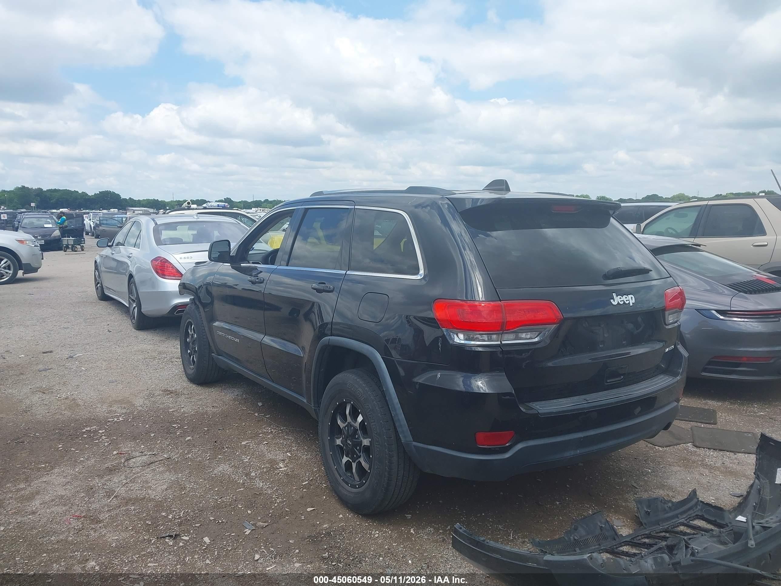 2015 Jeep Grand Cherokee Laredo Black vin: 1C4RJEAG7FC199374