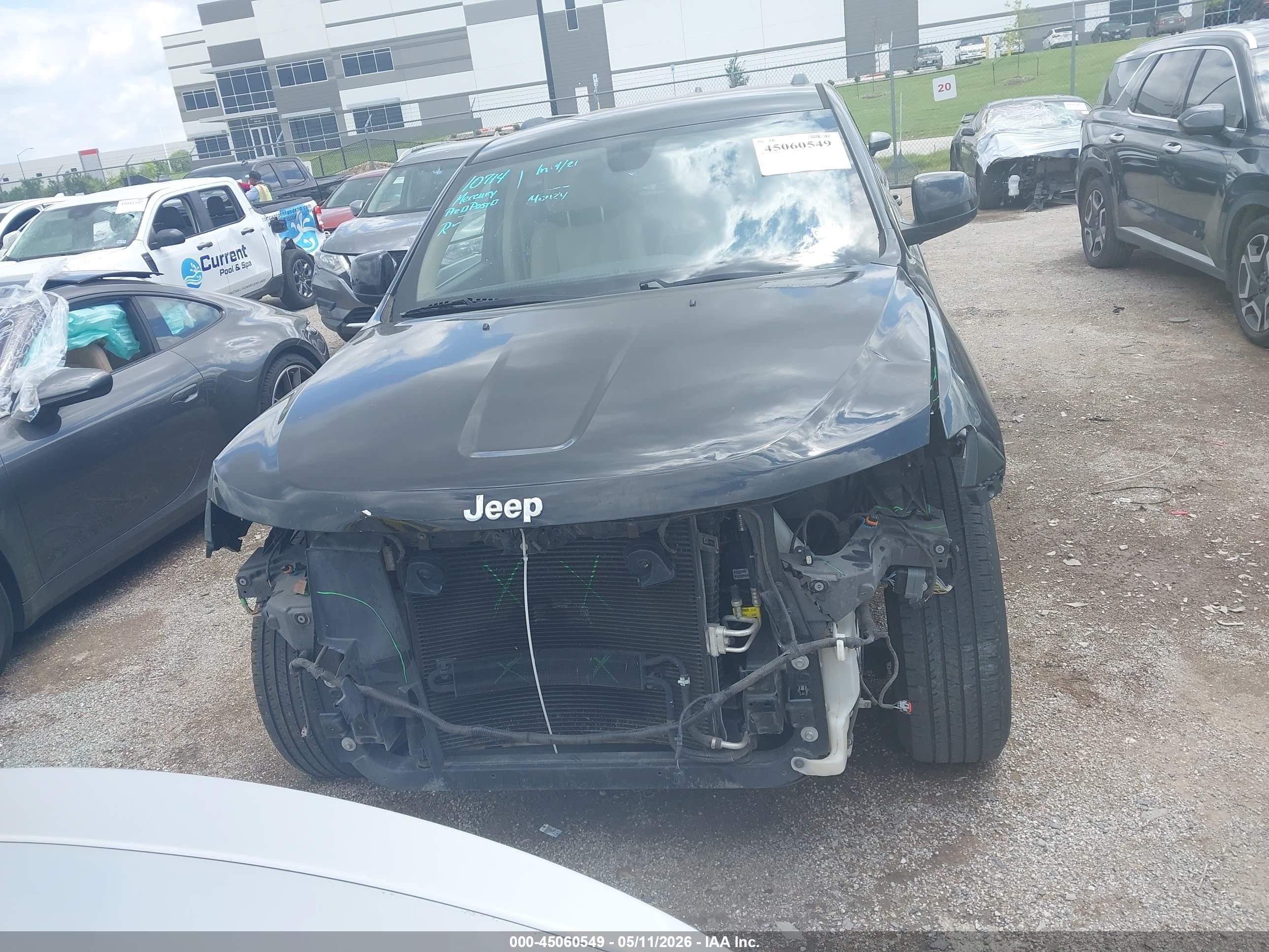 2015 Jeep Grand Cherokee Laredo Black vin: 1C4RJEAG7FC199374