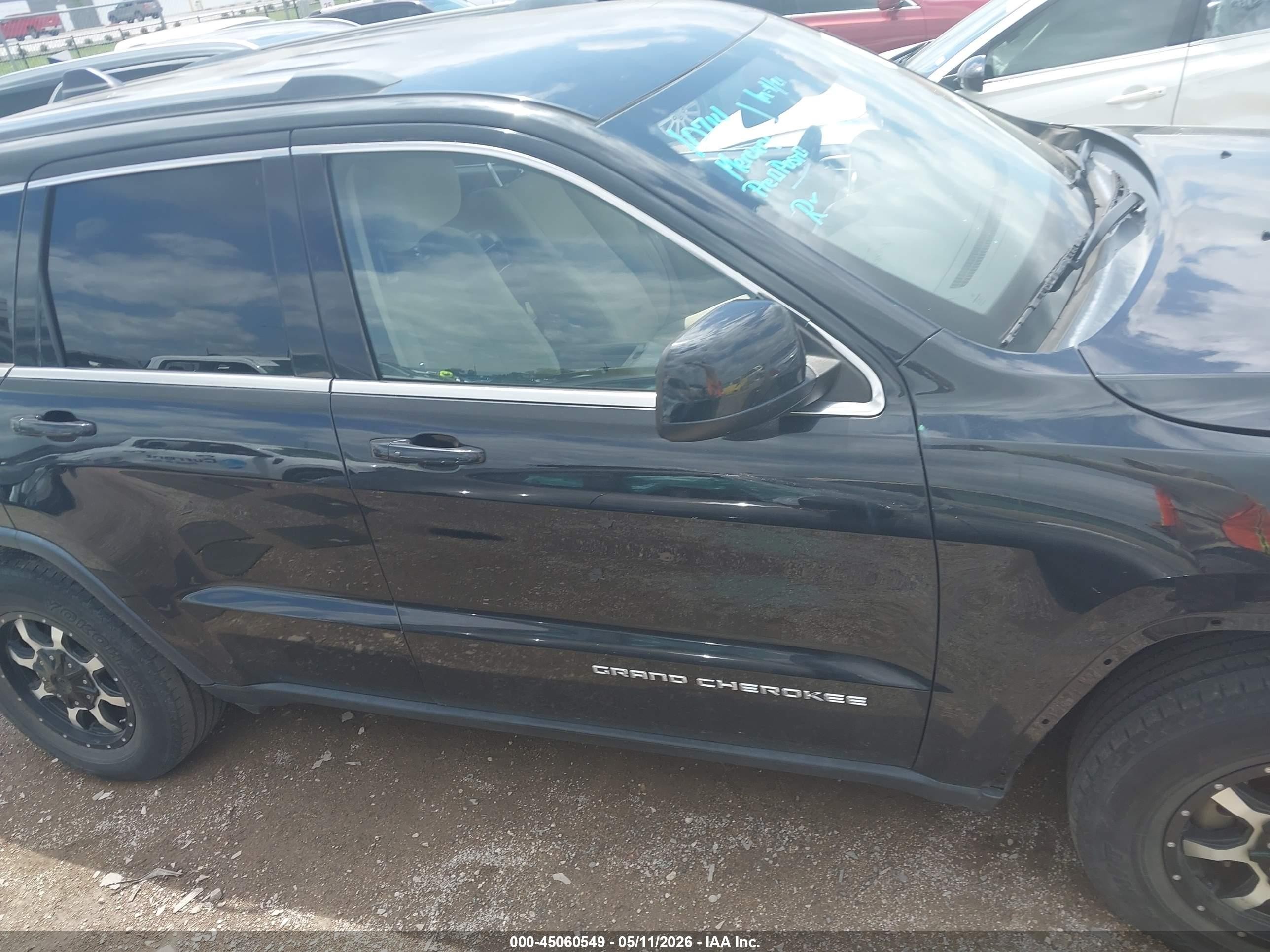 2015 Jeep Grand Cherokee Laredo Black vin: 1C4RJEAG7FC199374