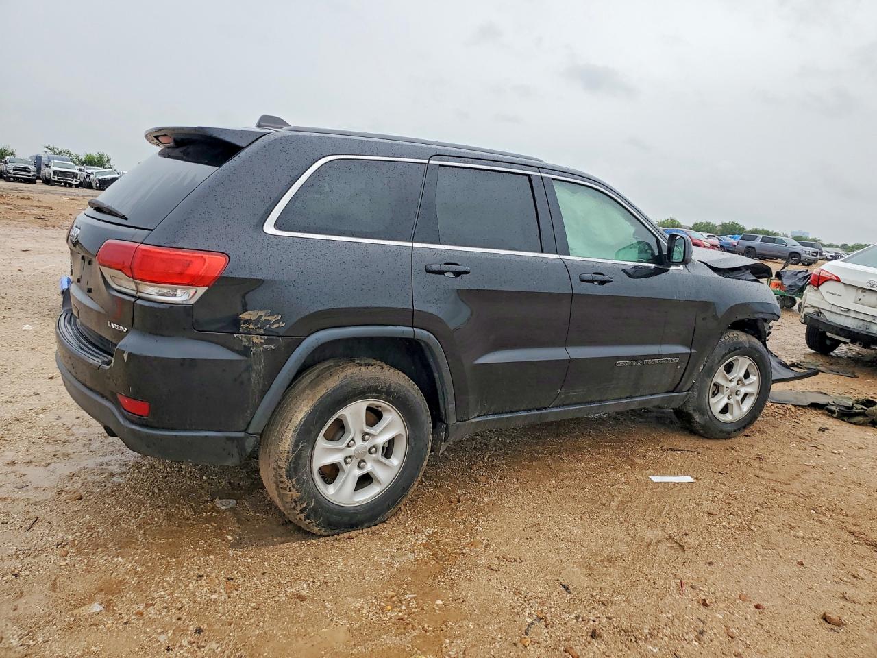 2017 Jeep Grand Cherokee Laredo Black vin: 1C4RJEAG7HC804738
