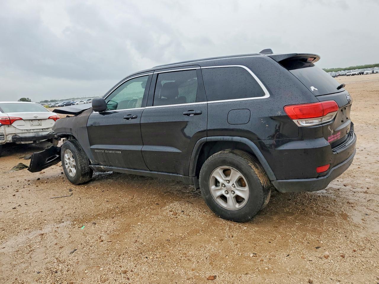 2017 Jeep Grand Cherokee Laredo Black vin: 1C4RJEAG7HC804738