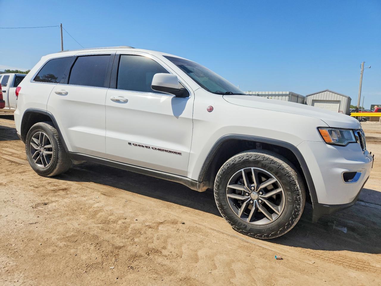 2018 Jeep Grand Cherokee Laredo White vin: 1C4RJEAG7JC340078