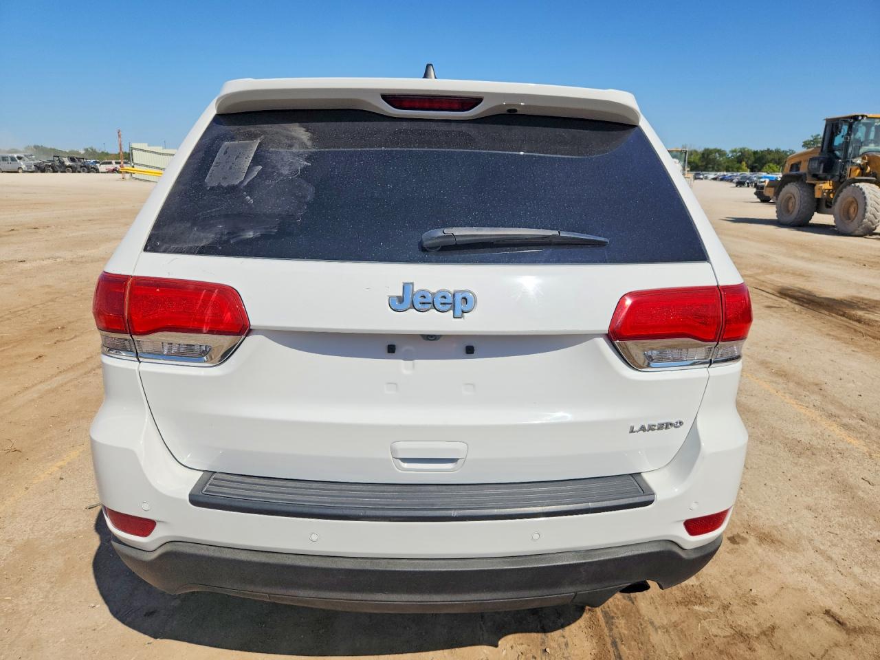 2018 Jeep Grand Cherokee Laredo White vin: 1C4RJEAG7JC340078