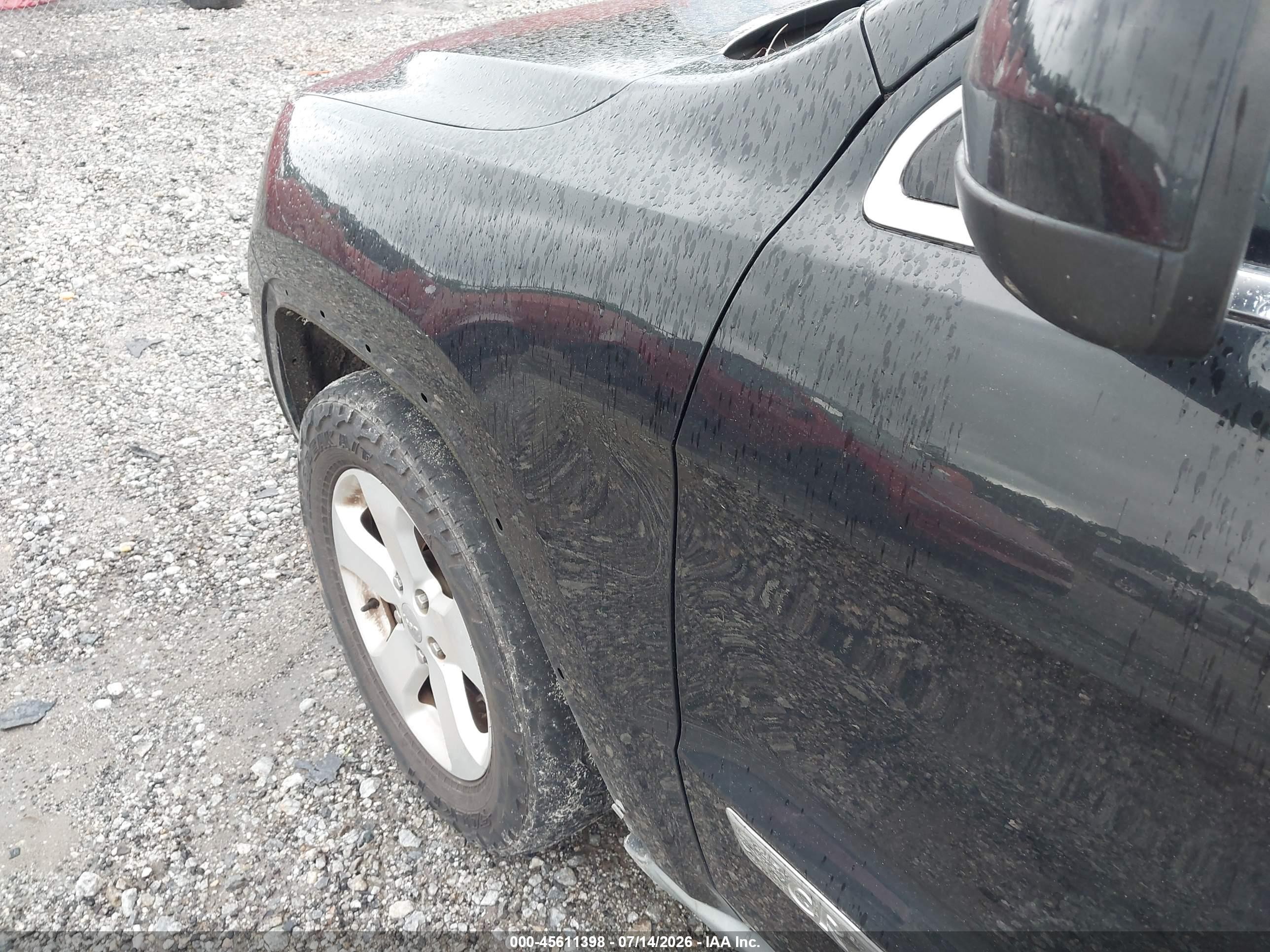 2012 Jeep Grand Cherokee Laredo Black vin: 1C4RJEAG8CC125358