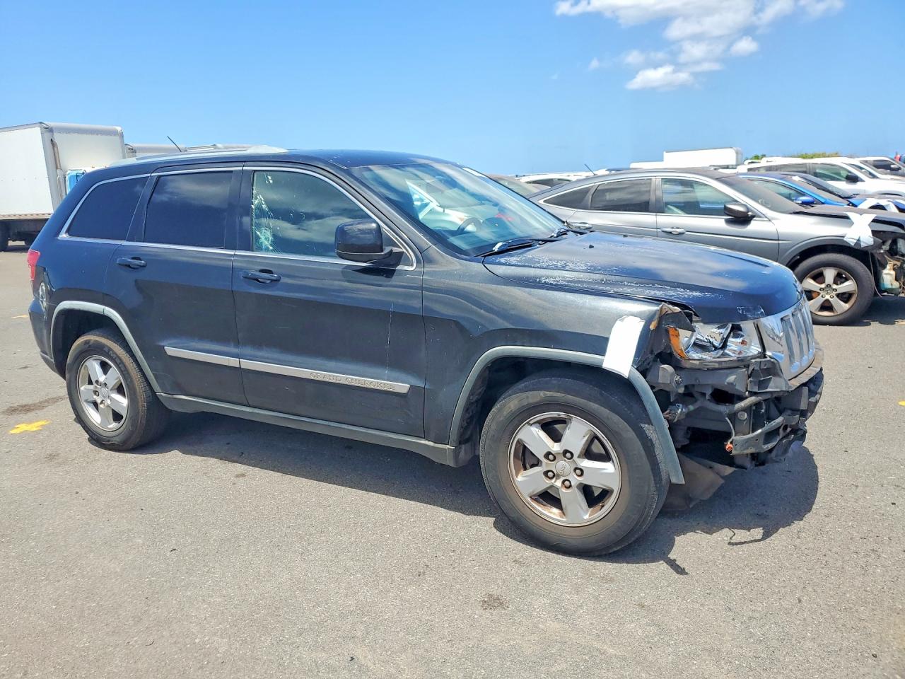 2012 Jeep Grand Cherokee Laredo Black vin: 1C4RJEAG8CC136778