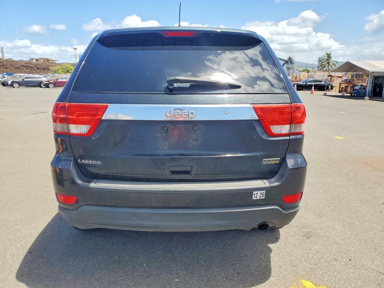 2012 Jeep Grand Cherokee Laredo Black vin: 1C4RJEAG8CC136778