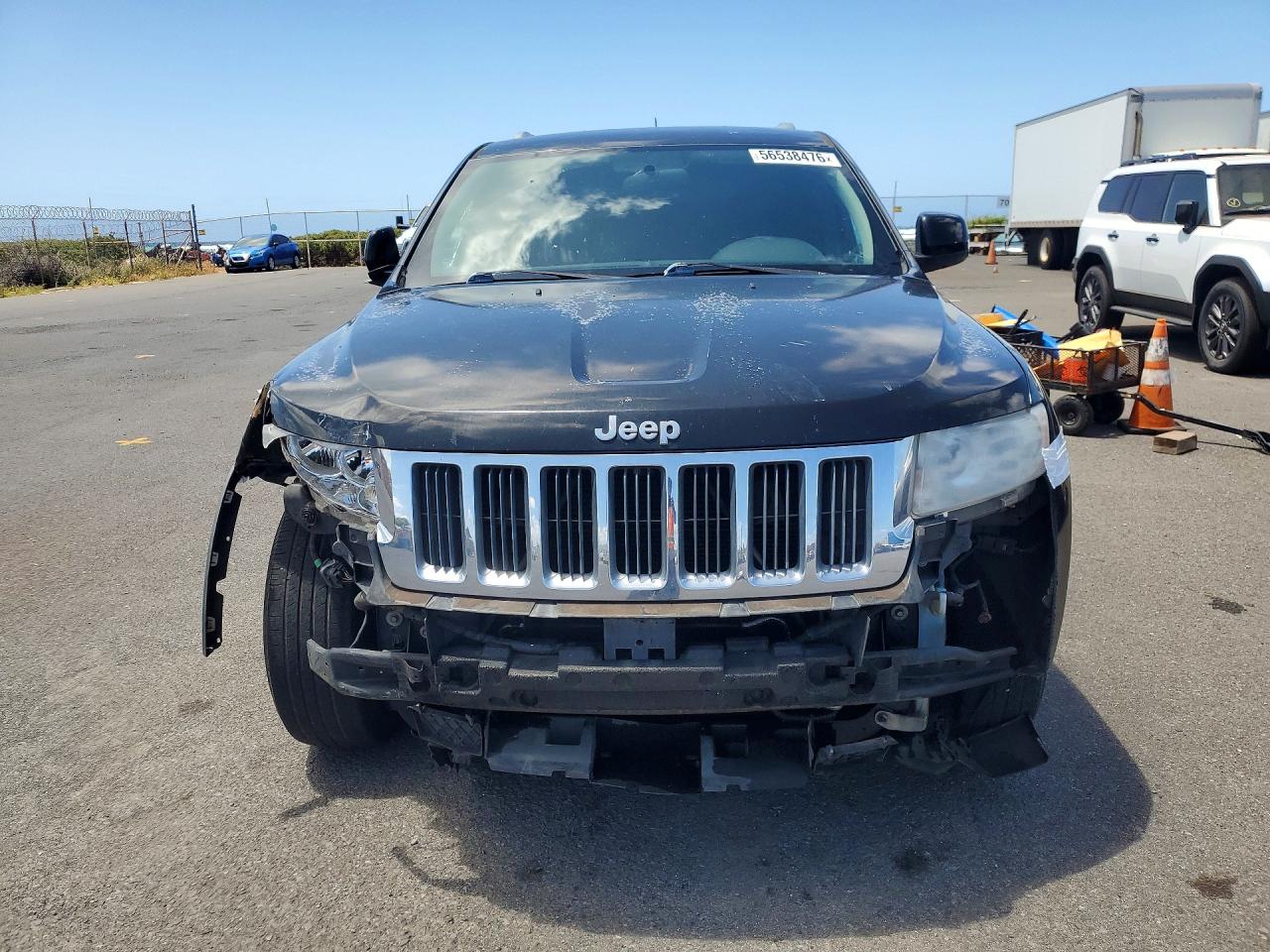 2012 Jeep Grand Cherokee Laredo Black vin: 1C4RJEAG8CC136778