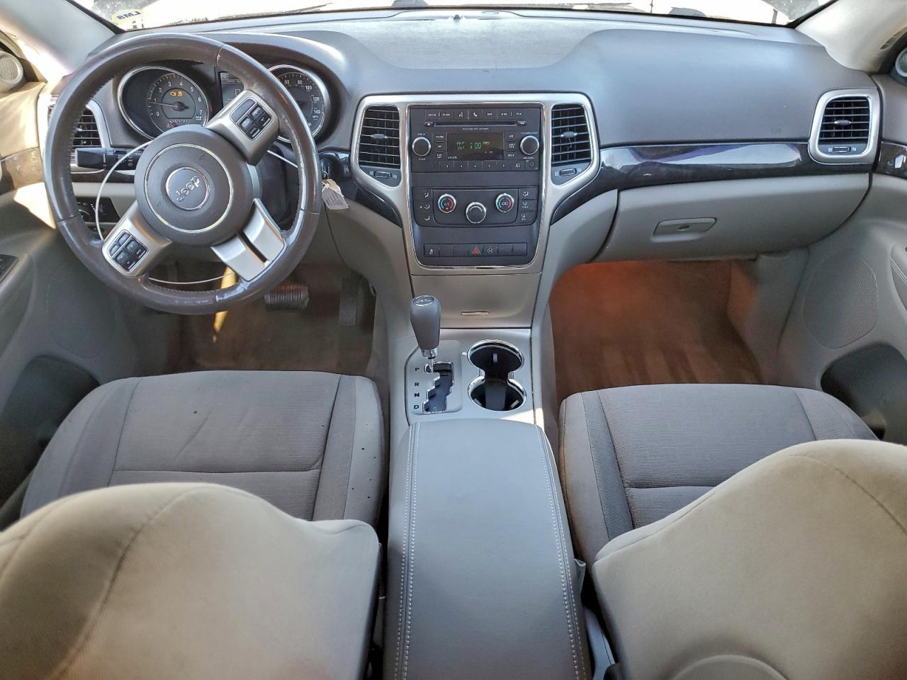 2012 Jeep Grand Cherokee Laredo Black vin: 1C4RJEAG8CC229266