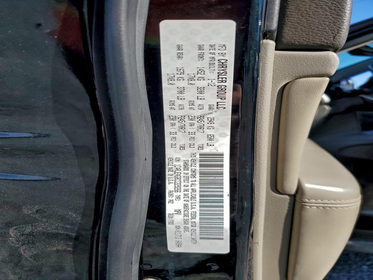 2012 Jeep Grand Cherokee Laredo Black vin: 1C4RJEAG8CC229266