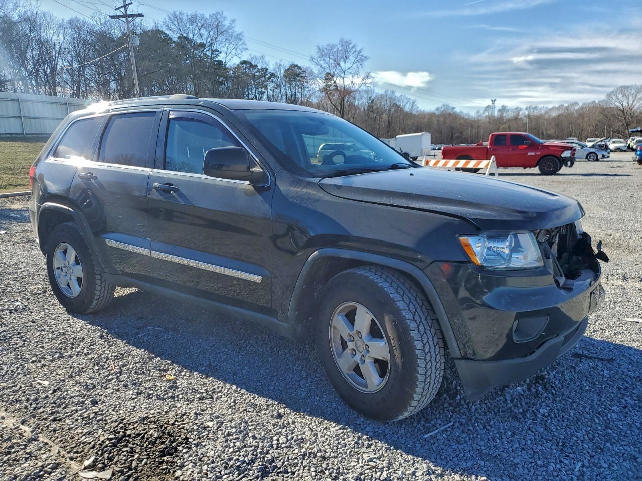 2012 Jeep Grand Cherokee Laredo Black vin: 1C4RJEAG8CC229266
