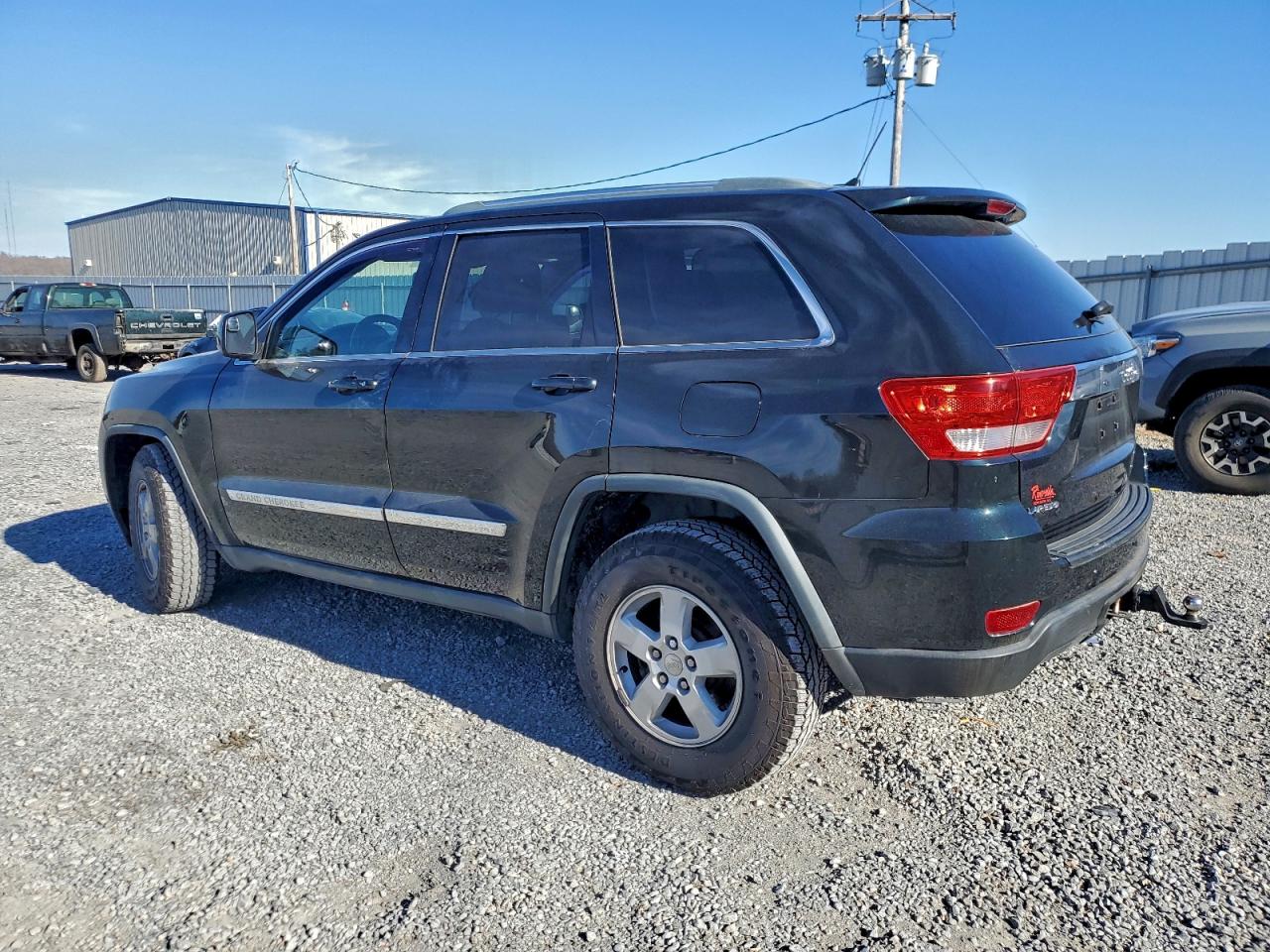 2012 Jeep Grand Cherokee Laredo Black vin: 1C4RJEAG8CC229266