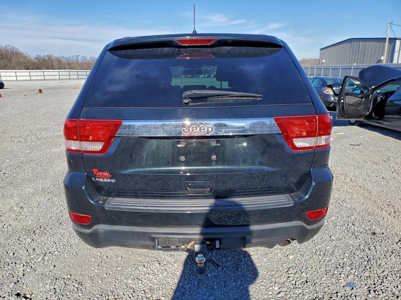 2012 Jeep Grand Cherokee Laredo Black vin: 1C4RJEAG8CC229266