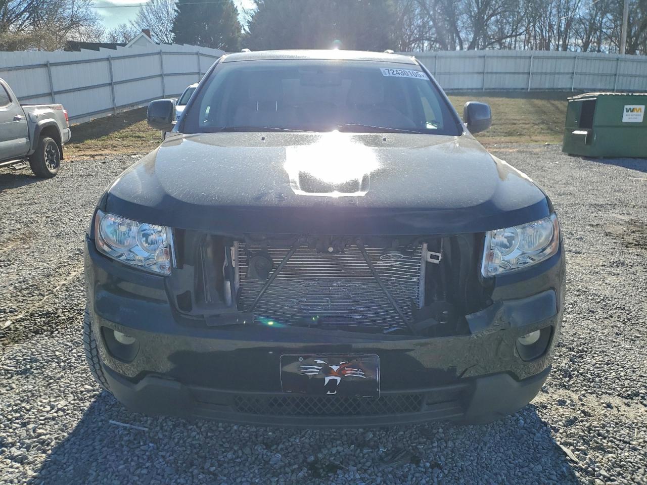 2012 Jeep Grand Cherokee Laredo Black vin: 1C4RJEAG8CC229266