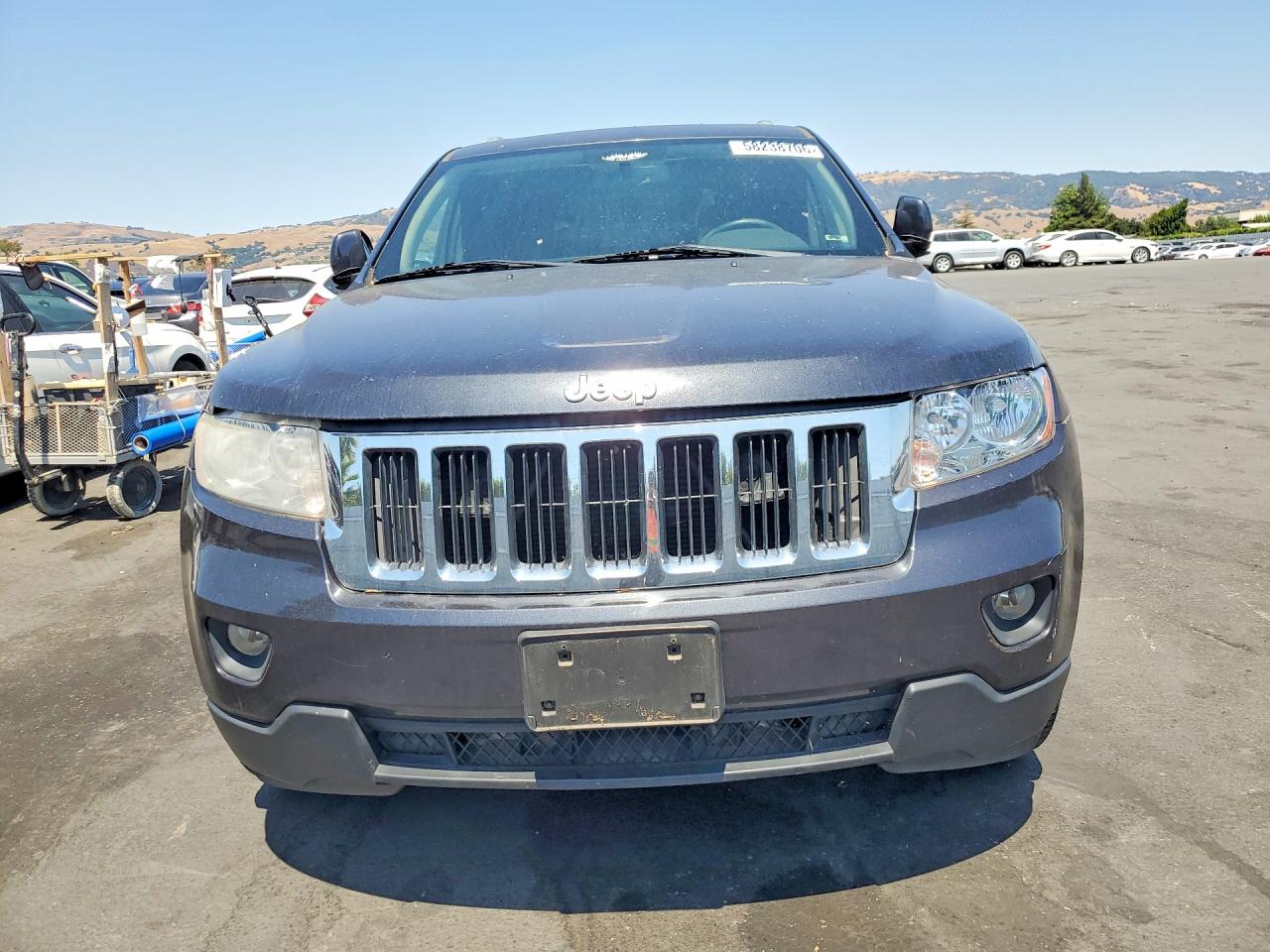 2012 Jeep Grand Cherokee Laredo Black vin: 1C4RJEAG8CC235990