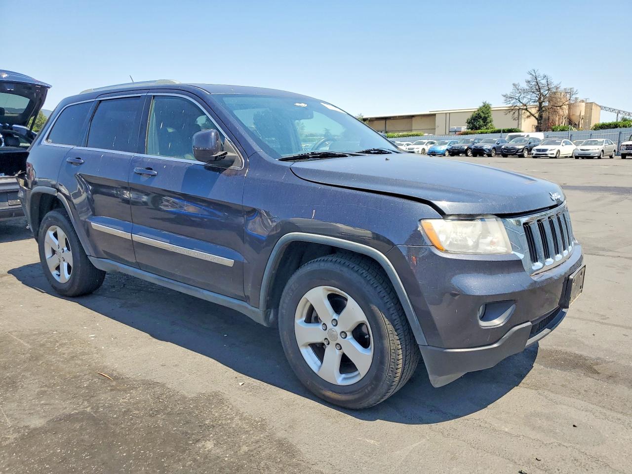 2012 Jeep Grand Cherokee Laredo Black vin: 1C4RJEAG8CC235990