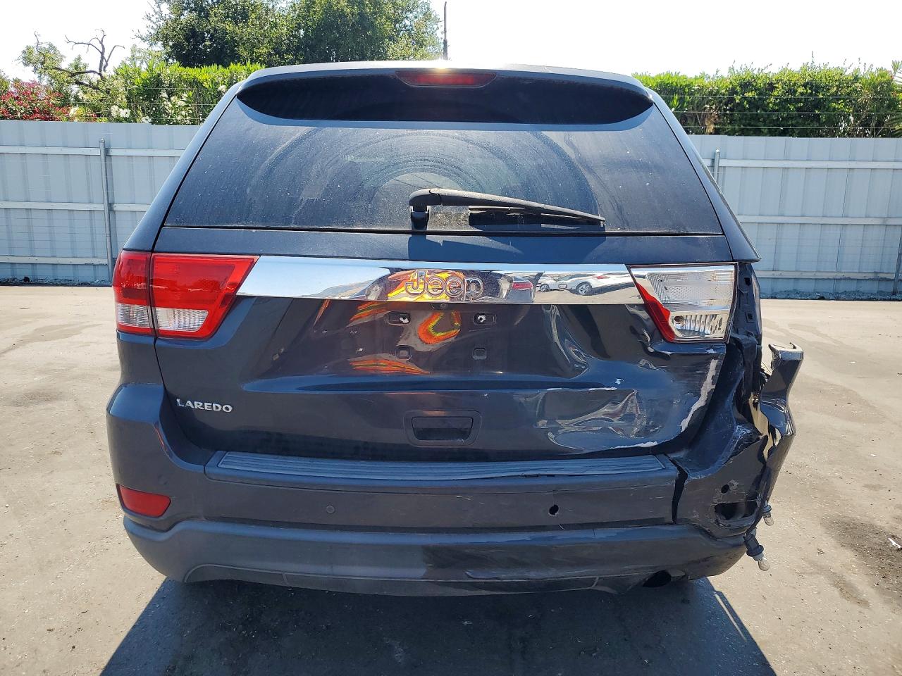 2012 Jeep Grand Cherokee Laredo Black vin: 1C4RJEAG8CC235990