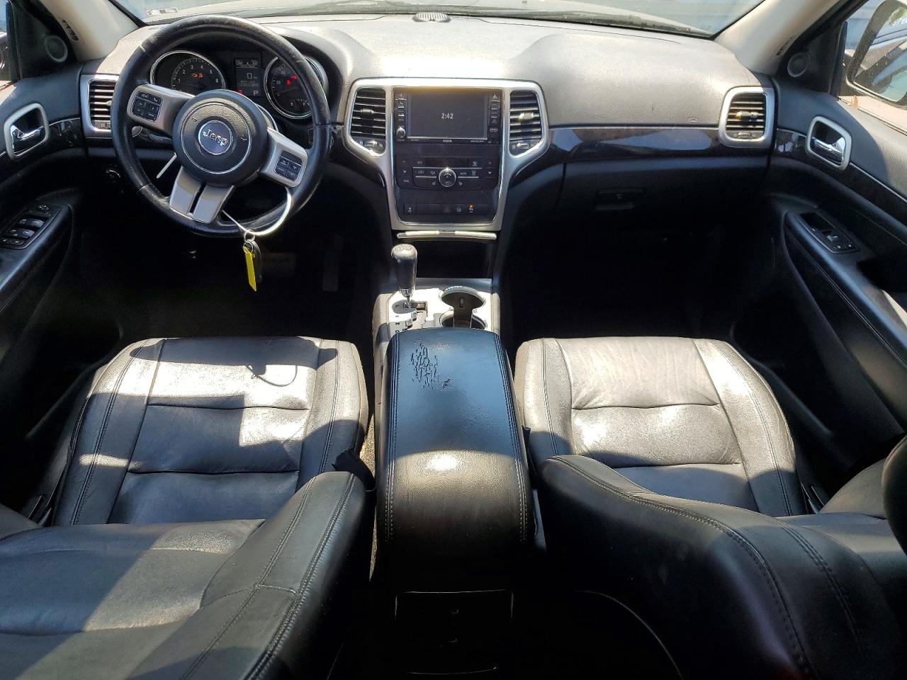 2012 Jeep Grand Cherokee Laredo Black vin: 1C4RJEAG8CC235990