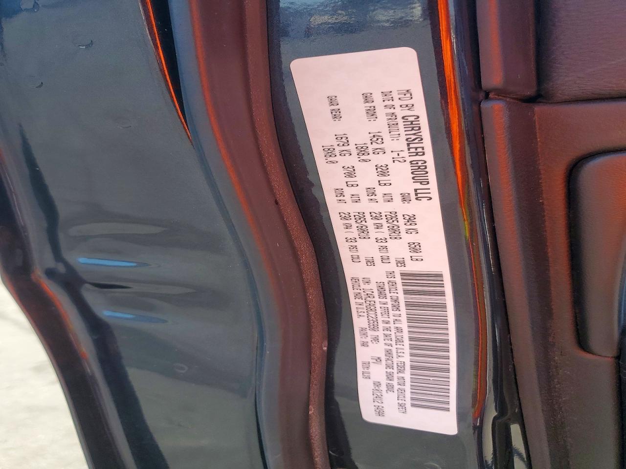 2012 Jeep Grand Cherokee Laredo Black vin: 1C4RJEAG8CC235990