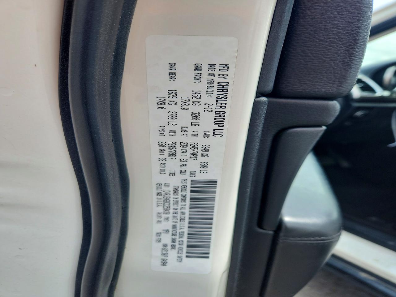 2012 Jeep Grand Cherokee Laredo White vin: 1C4RJEAG8CC258430
