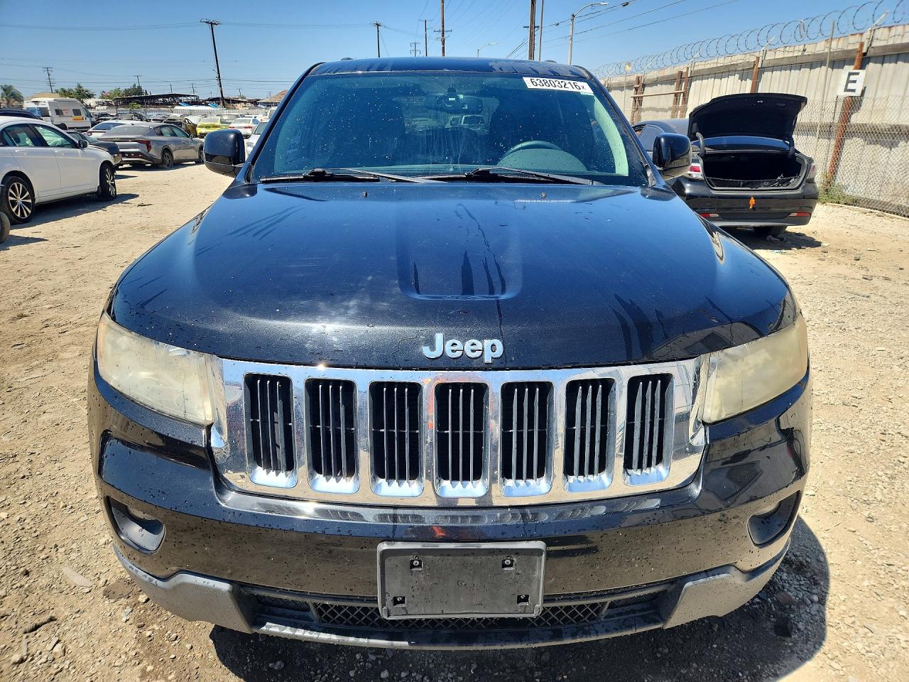 2013 Jeep Grand Cherokee Laredo Black vin: 1C4RJEAG8DC574072