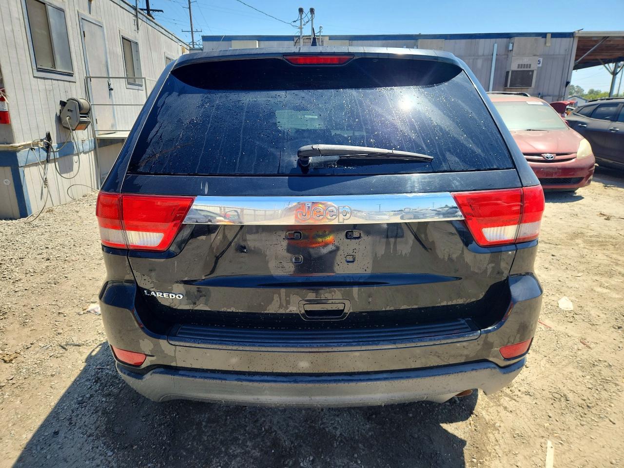 2013 Jeep Grand Cherokee Laredo Black vin: 1C4RJEAG8DC574072
