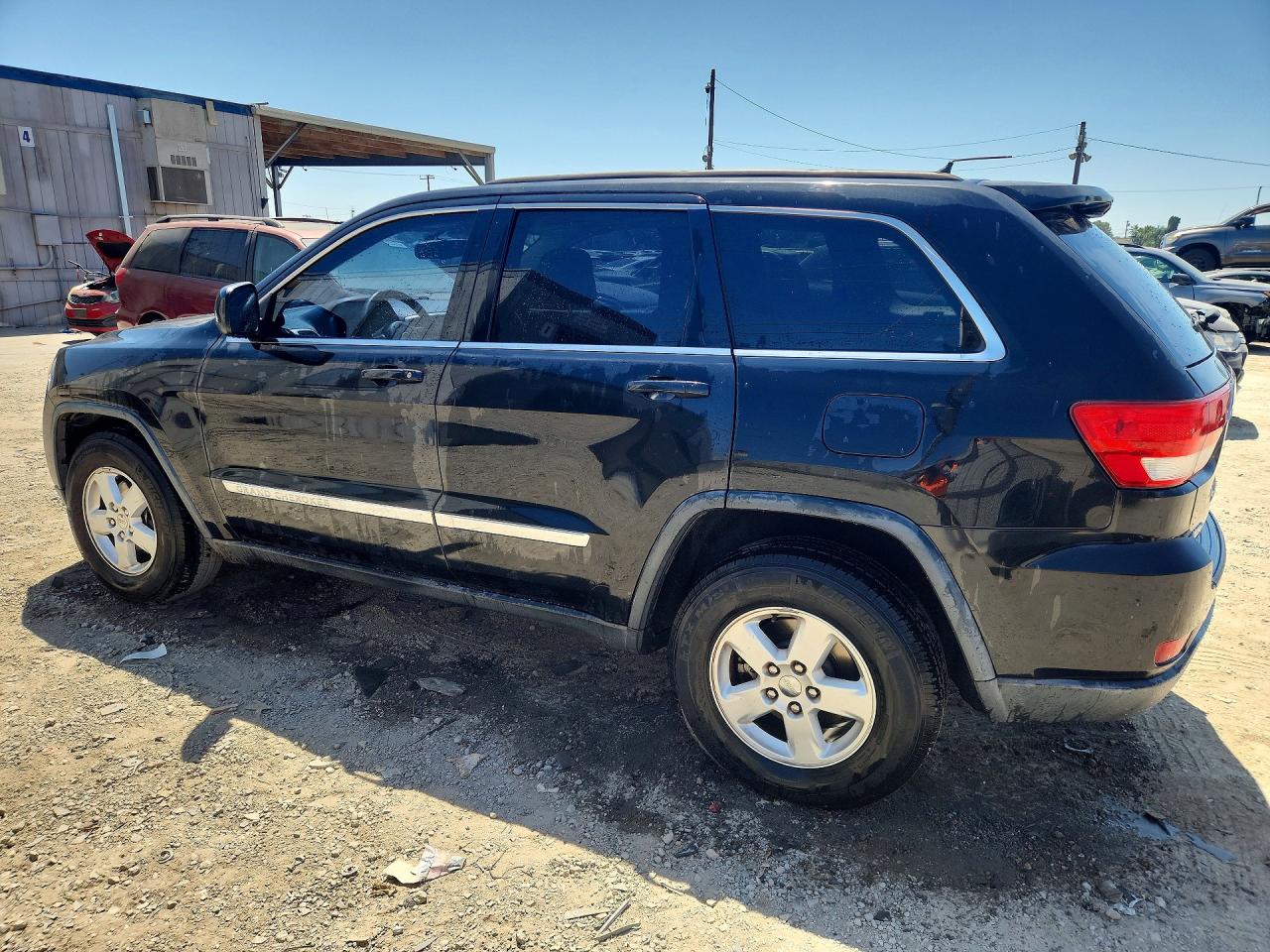 2013 Jeep Grand Cherokee Laredo Black vin: 1C4RJEAG8DC574072