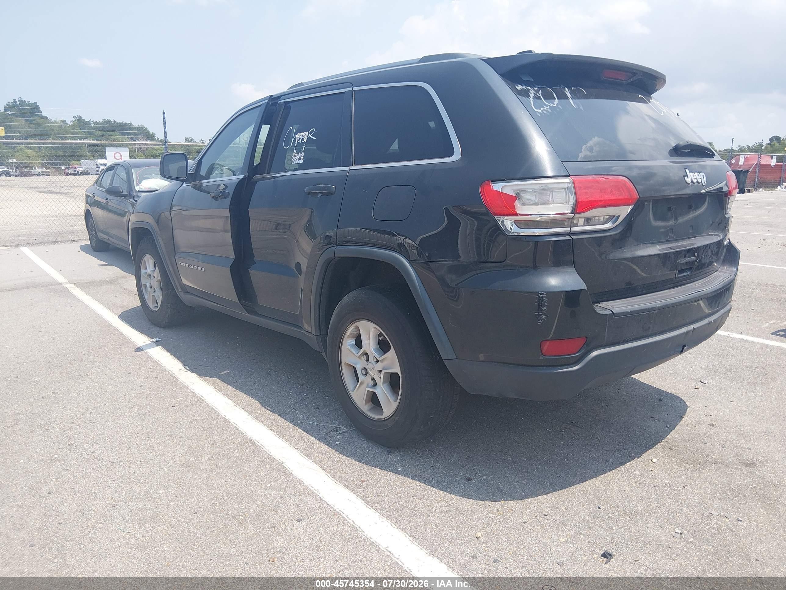 2014 Jeep Grand Cherokee Laredo Серый vin: 1C4RJEAG8EC207030