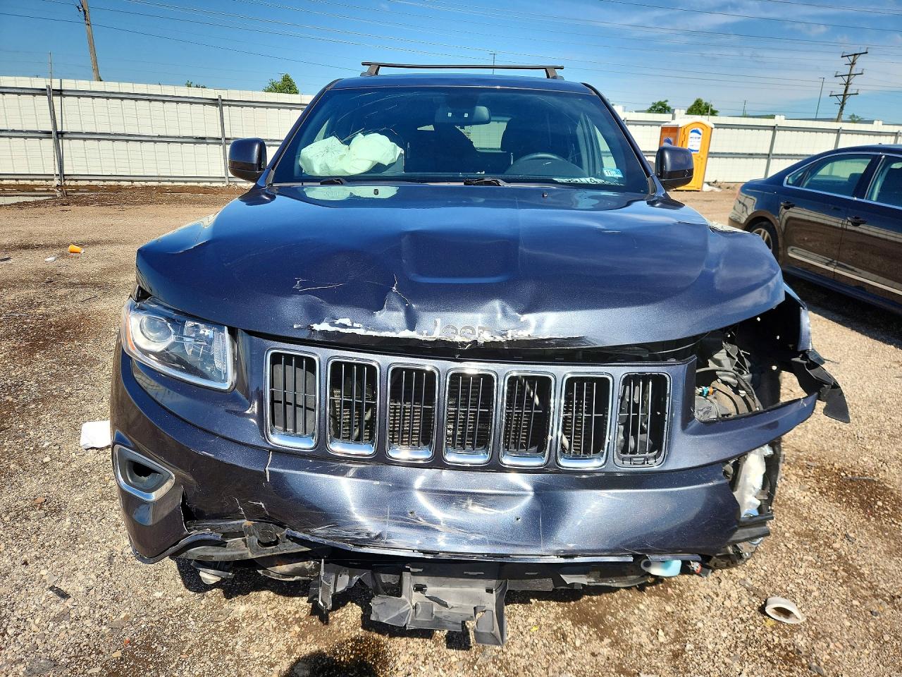 2014 Jeep Grand Cherokee Laredo Blue vin: 1C4RJEAG8EC585395