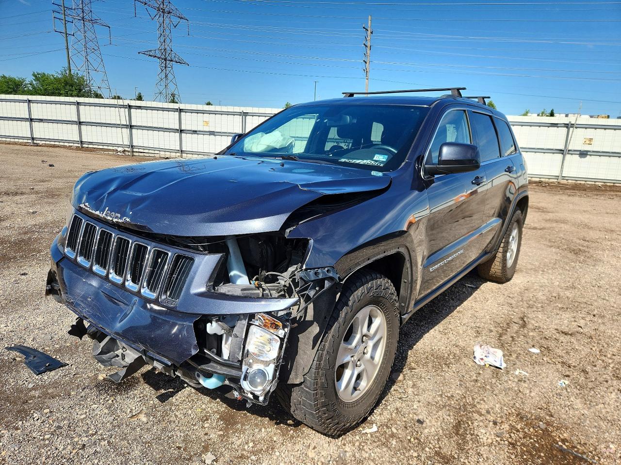 2014 Jeep Grand Cherokee Laredo Blue vin: 1C4RJEAG8EC585395